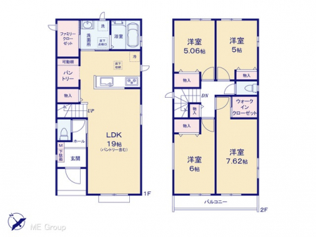 �@�Ԏ�聟A�������`Floor plan�`  �}�ʂƈقȂ�ꍇ�͌�����D��v���܂��B