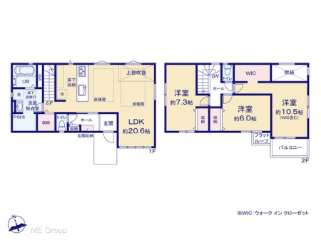 �@�Ԏ�聟�P�������`Floor plan�`�@�}�ʂƈقȂ�ꍇ�͌�����D��