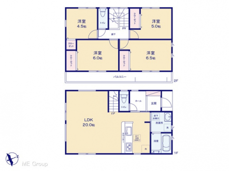 �@�Ԏ�聟�P�������`Floor plan�`�@�}�ʂƈقȂ�ꍇ�͌�����D��