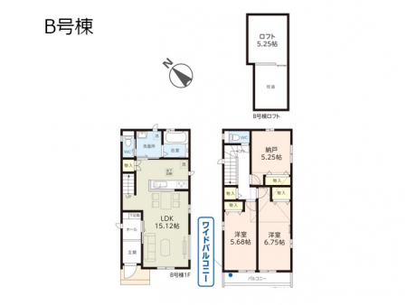 �@�Ԏ�聟B�������`Floor plan�`�@�}�ʂƈقȂ�ꍇ�͌�����D��v���܂��B