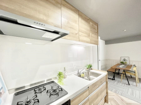 �L�b�`���@��Ƃ肠��L�b�`���X�y�[�X�ł�������H��̌�Еt�����X���[�Y�ɁI