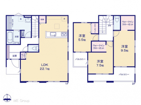 �@�Ԏ��`Floor plan�`�@�}�ʂƈقȂ�ꍇ�͌�����D��