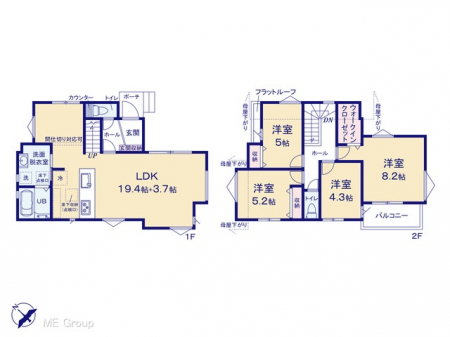 �@�Ԏ�聟�Q�������`Floor plan�`�@�}�ʂƈقȂ�ꍇ�͌�����D��