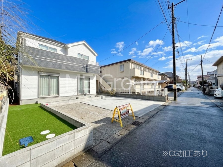 ���n�O�ώʐ^�@�O�ρ`Exterior�`�@�O�ʓ��H�F�� 3.9m �����@�O�ʓ��H�͊ՐÂȏZ��n���͂���Ԓʂ�̏��Ȃ����H�B���Ԃ̏o��������炭�炭�ł��I���s���_�E���n���w�̂���]�́A���C�y�ɂ��₢���킹���������I