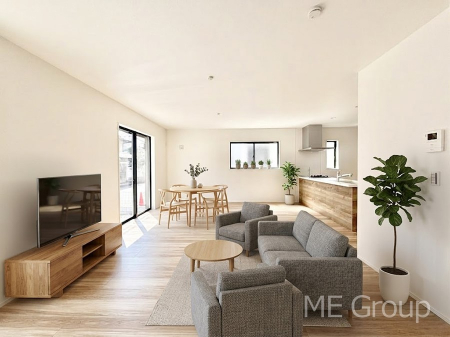 ���r���O�@�����`Living�`�@�Ƒ��̉�b��Ί炪�s���������r���O�ł��B�q���������Ă�p�����Ȃ���A�傫�ȃ\�t�@��_�C�j���O�e�[�u���ł������H���������肭�났�����􂻂�Ȗ������������Ԃł��I���Ƌ��CG�ł�