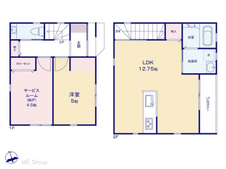 �@�Ԏ��`Floor plan�`�@�}�ʂƈقȂ�ꍇ�͌�����D��