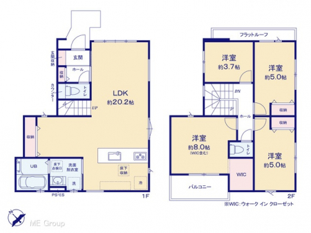 �@�Ԏ��`Floor plan�`�@�}�ʂƈقȂ�ꍇ�͌�����D��