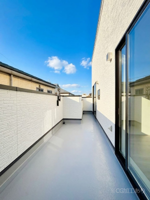 �o���R�j�[�@�����`Balcony�`�@������̃o���R�j�[�̑O�ɂ͉_�ȊO�ɑ��z���Ղ���̂�����܂���B�����󕨂������₷���A����薾�邭�C�����̂������������Ă��܂��B�g���₷���J���I�ȃo���R�j�[�ł���