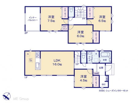 �@�Ԏ�聟�P�������`Floor plan�`�@�}�ʂƈقȂ�ꍇ�͌�����D��