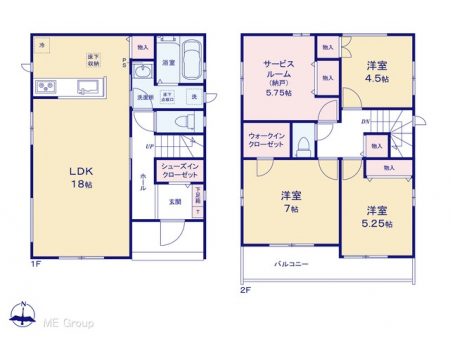 �@�Ԏ��`Floor plan�`�@�}�ʂƈقȂ�ꍇ�͌�����D��
