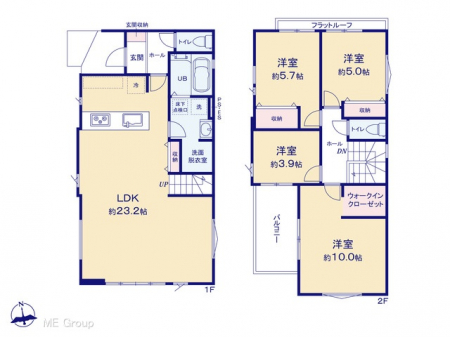 �@�Ԏ��`Floor plan�`�@�}�ʂƈقȂ�ꍇ�͌�����D��