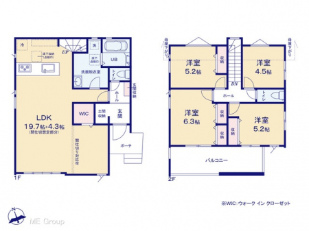 �@�Ԏ��`Floor plan�`�@�}�ʂƈقȂ�ꍇ�͌�����D��