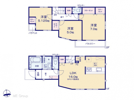 �@�Ԏ��`Floor plan�`�@�}�ʂƈقȂ�ꍇ�͌�����D��