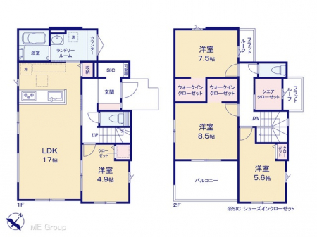 �@�Ԏ�聟1�������`Floor plan�`�}�ʂƈقȂ�ꍇ�͌�����D��  