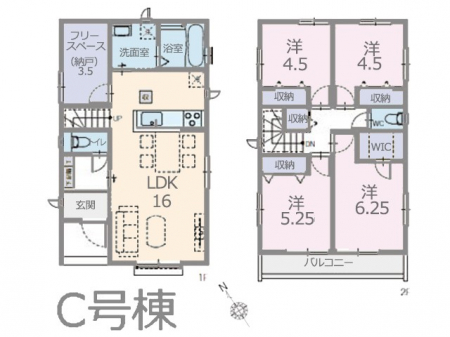 �@�Ԏ�聟C�������`Floor plan�`�@�}�ʂƈقȂ�ꍇ�͌�����D��v���܂��B
