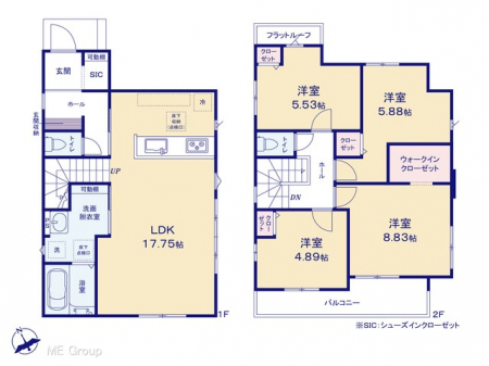 �@�Ԏ�聟3�������`Floor plan�`�}�ʂƈقȂ�ꍇ�͌�����D��  