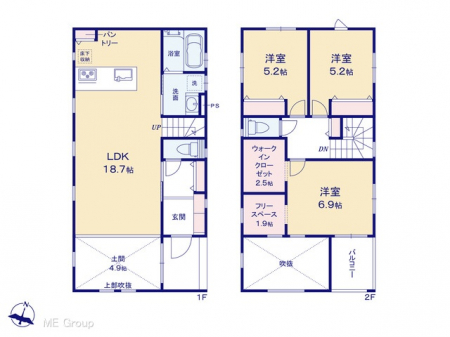 �@�Ԏ��`Floor plan�`�@�}�ʂƈقȂ�ꍇ�͌�����D��