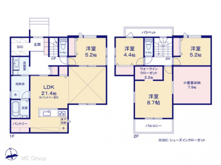 �@�Ԏ��`Floor plan�`�@�}�ʂƈقȂ�ꍇ�͌�����D��