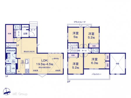 �@�Ԏ�聟1�������`Floor plan�`�}�ʂƈقȂ�ꍇ�͌�����D��  