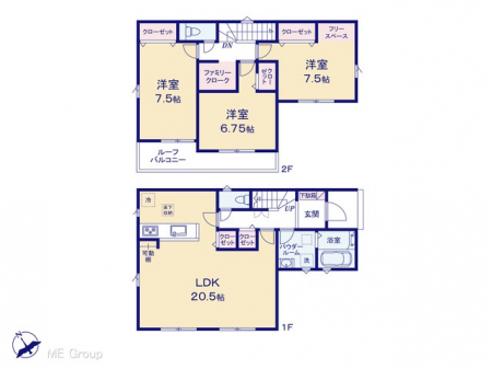 �@�Ԏ�聟�R�������`Floor plan�`�@�}�ʂƈقȂ�ꍇ�͌�����D��