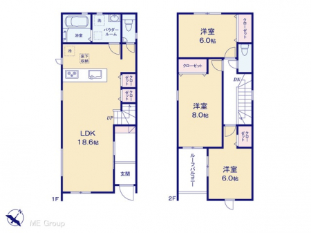 �@�Ԏ�聟�P�������`Floor plan�`�@�}�ʂƈقȂ�ꍇ�͌�����D��