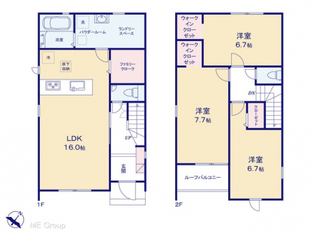 �@�Ԏ�聟�Q�������`Floor plan�`�@�}�ʂƈقȂ�ꍇ�͌�����D��