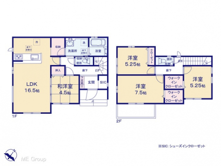 �@�Ԏ�聟�P�������`Floor plan�`�@�}�ʂƈقȂ�ꍇ�͌�����D��