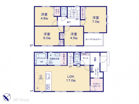 �@�Ԏ��`Floor plan�`�}�ʂƈقȂ�ꍇ�͌�����D��  