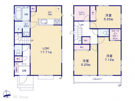 �@�Ԏ�聟F�������`Floor plan�`�@�}�ʂƈقȂ�ꍇ�͌�����D��