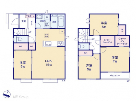 �@�Ԏ�聟D�������`Floor plan�`�@�}�ʂƈقȂ�ꍇ�͌�����D��