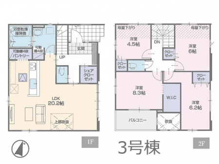 �@�Ԏ�聟3�������`Floor plan�`�}�ʂƈقȂ�ꍇ�͌�����D��  