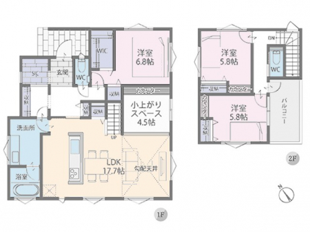 �@�Ԏ�聟1�������`Floor plan�`�}�ʂƈقȂ�ꍇ�͌�����D��  