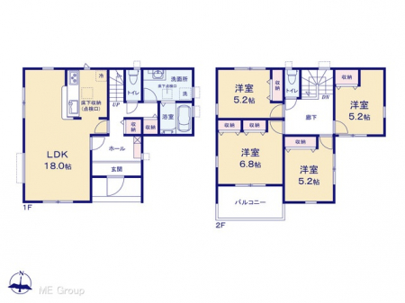 �@�Ԏ�聟�Q�������`Floor plan�`�@�}�ʂƈقȂ�ꍇ�͌�����D��