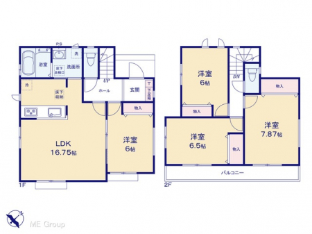 �@�Ԏ��`Floor plan�`�@�}�ʂƈقȂ�ꍇ�͌�����D��