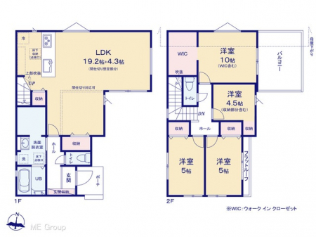 �@�Ԏ��`Floor plan�`�@�}�ʂƈقȂ�ꍇ�͌�����D��
