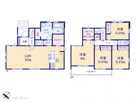 �@�Ԏ��`Floor plan�`�@�}�ʂƈقȂ�ꍇ�͌�����D��v���܂��B