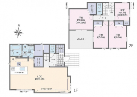 �@�Ԏ��`Floor plan�`�@�}�ʂƈقȂ�ꍇ�͌�����D��v���܂��B