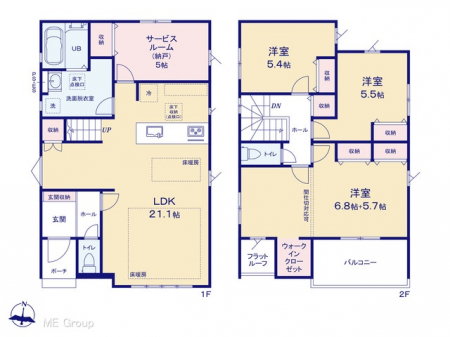 �@�Ԏ��`Floor plan�`�}�ʂƈقȂ�ꍇ�͌�����D��  