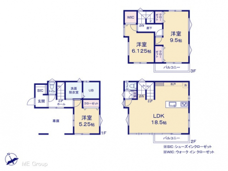 �@�Ԏ��`Floor plan�`�@�}�ʂƈقȂ�ꍇ�͌�����D��