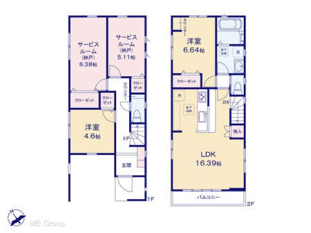 �@�Ԏ��`Floor plan�`�@�}�ʂƈقȂ�ꍇ�͌�����D��