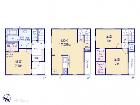 �@�Ԏ�聟�Q�������`Floor plan�`�@�}�ʂƈقȂ�ꍇ�͌�����D��