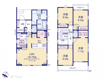 �@�Ԏ�聟1�������`Floor plan�`�}�ʂƈقȂ�ꍇ�͌�����D��
