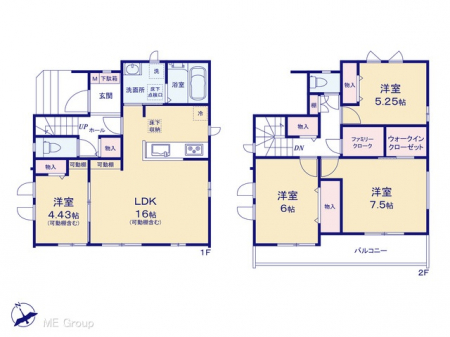 �@�Ԏ��`Floor plan�`�@�}�ʂƈقȂ�ꍇ�͌�����D��
