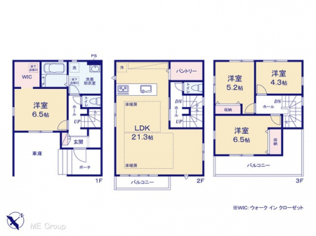�@�Ԏ��`Floor plan�`�}�ʂƈقȂ�ꍇ�͌�����D��  