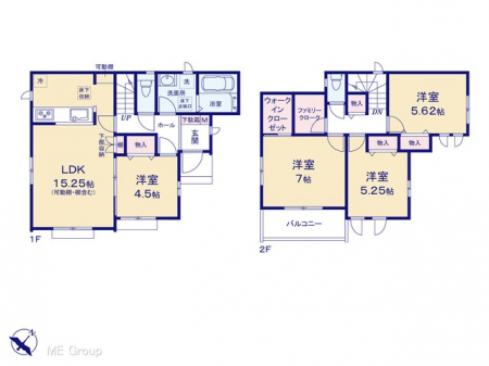 �@�Ԏ�聟B�������`Floor plan�`�@�}�ʂƈقȂ�ꍇ�͌�����D��