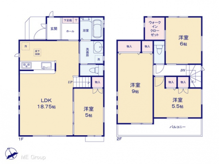 �@�Ԏ�聟�P�������`Floor plan�`�@�}�ʂƈقȂ�ꍇ�͌�����D��