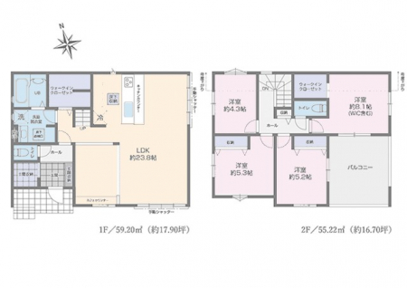 �@�Ԏ��`Floor plan�`�}�ʂƈقȂ�ꍇ�͌�����D��  