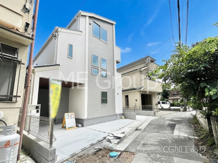 ���n�O�ώʐ^�@�O�ρ`Exterior�`�@�O�ʓ��H�F�� 3.1m �����@�O�ʓ��H�͊ՐÂȏZ��n���͂���Ԓʂ�̏��Ȃ����H�B���Ԃ̏o��������炭�炭�ł��I���s���_�E���n���w�̂���]�́A���C�y�ɂ��₢���킹���������I