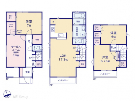 �@�Ԏ�聟�Q�������`Floor plan�`�@�}�ʂƈقȂ�ꍇ�͌�����D��