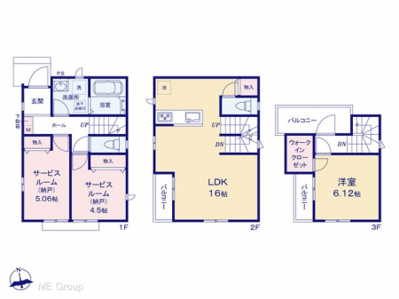 �@�Ԏ�聟B�������`Floor plan�`�@�}�ʂƈقȂ�ꍇ�͌�����D��